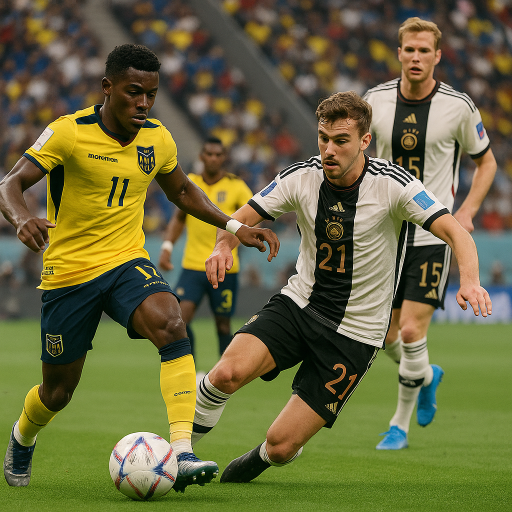 Hero image for Group E: Ecuador and German Under Pressure