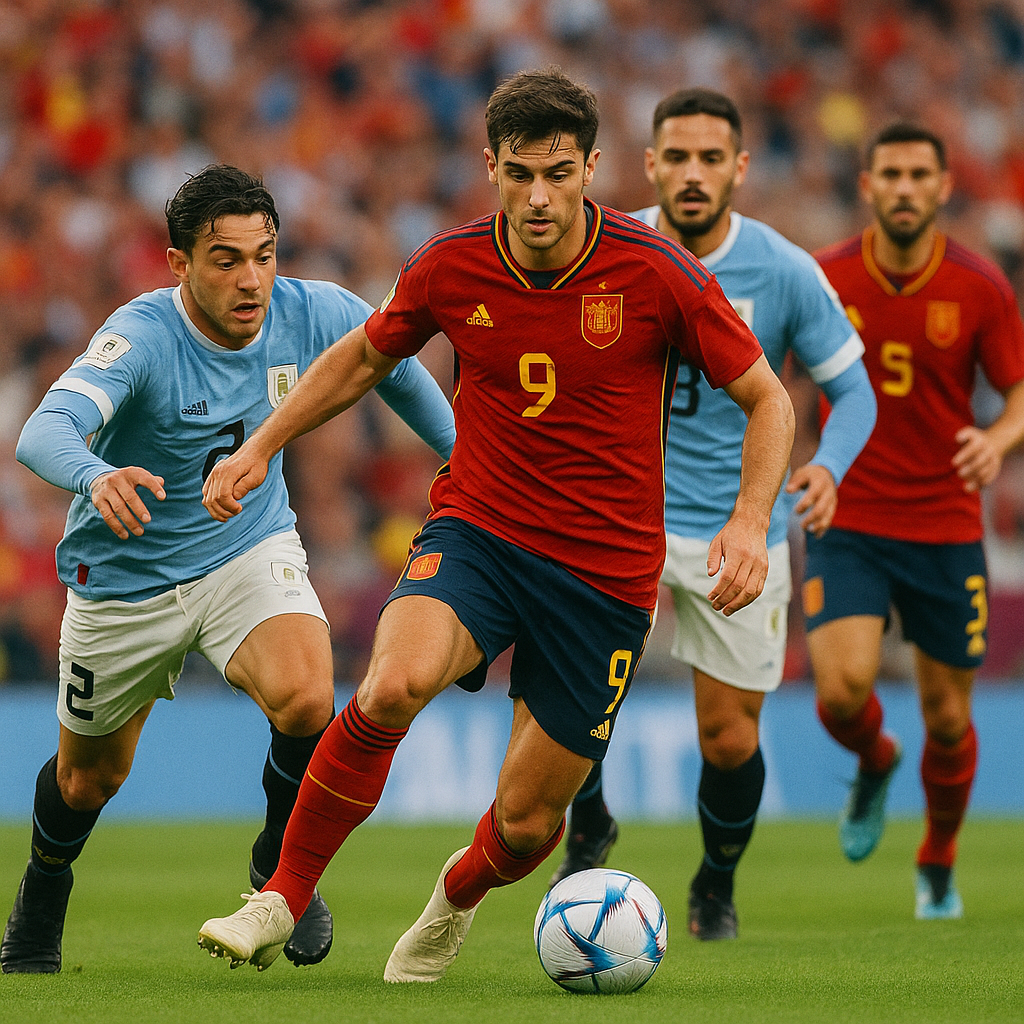 Hero image for Group H: Spain and Uruguay Under Pressure