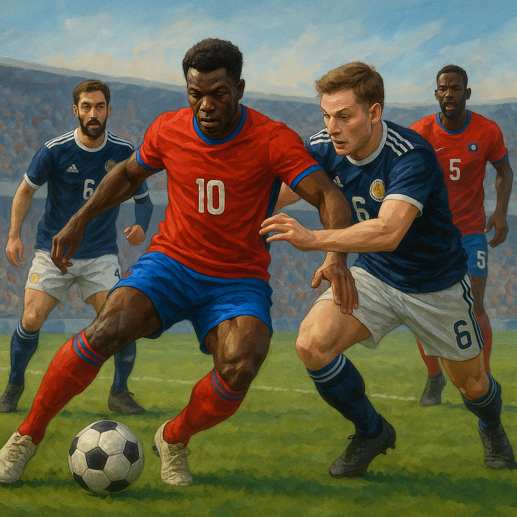 Hero image for Haiti’s upcoming Group C opener against Scotland in the 2026 FIFA World Cup is a critical tactical encounter