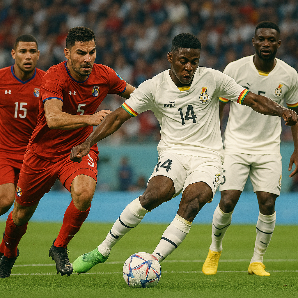Hero image for Panama left the pitch in Qatar bruised but unbroken, falling 1-0 to Ghana in Group L’s early fireworks
