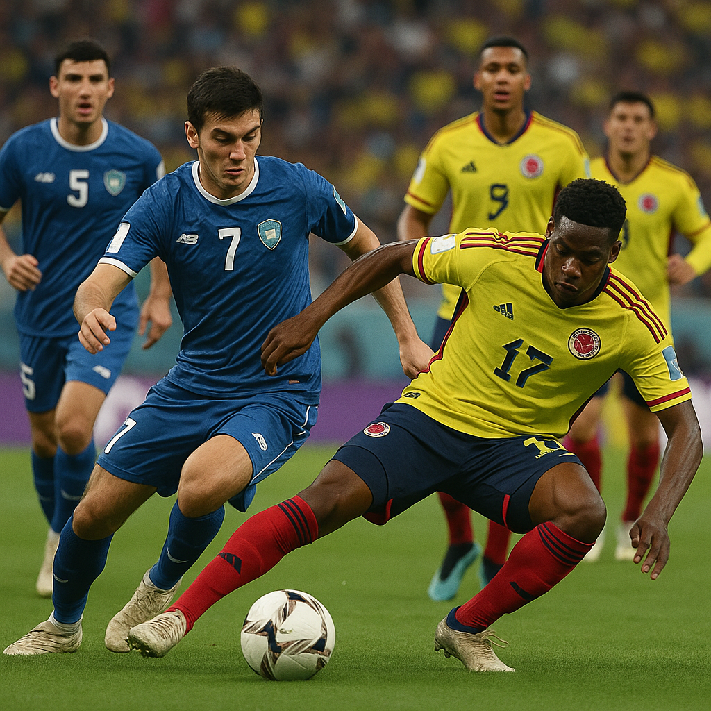 Hero image for Uzbekistan’s 1-3 group-stage defeat to Colombia in the FIFA World Cup Group K represents a significant