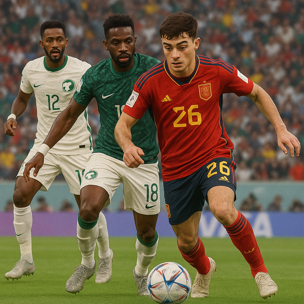 Hero image for Group H: Spain and Saudi Under Pressure